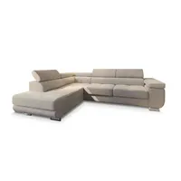 Masseno Ecksofa mit Schlaffunktion Apiro ¦ beige ¦ Maße