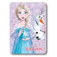 Disney Frozen Kuscheldecke – Flauschige Fleecedecke für kleine Eisprinzessinnen,
