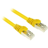 Sharkoon Patchkabel RJ45 Cat.6 SFTP - gelb, 50 cm