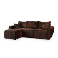 Masseno Ecksofa Madison ¦ braun ¦ Maße (cm): B: