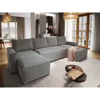 Masseno Ecksofa ASPRA mit Schlaffunktion U-Form, Sofa mit Bettkasten,