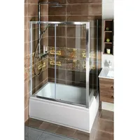 HAK DEEP Rechteckige Duschkabine 1100x900mm L/R Variante, Klarglas