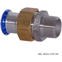 Geberit Mapress Edelstahl Übergangsverschr.