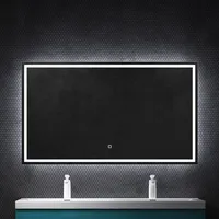 Mai & mai Badspiegel mit LED 120x60cm LED Touchschalter,