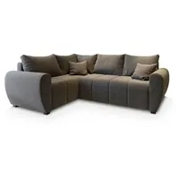 Masseno Ecksofa Madison ¦ grau ¦ Maße (cm): B: