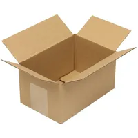 TransPak Wellpapp-Faltkarton 1-wellig, 180 x 120 x 100 mm,