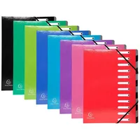 Exacompta 53929E Tab-Register Karton 12 Fächer sortiert