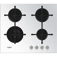 Whirlpool GOA6423WH Ebene Kochen 4 Feuer IN Gas 60