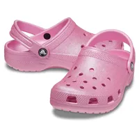 Crocs Classic Clog Pink Tweed Glitter 29-30