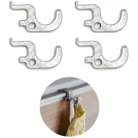 040 Parts robustes 4er Hakenset für die Küche im