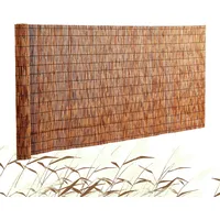 Vevor Natürlicher Schilfzaun, 1,22 x 5 m, Schilfvorhang, Balkon-Schilfzaunrolle