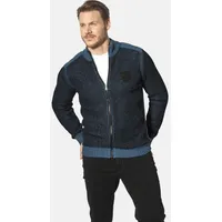 Jan Vanderstorm Strickjacke HALSTEN in blau | Gr.: 4XL