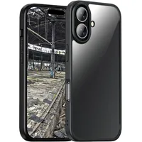 JT Berlin BackCase Pankow Hybrid Apple iPhone 16 schwarz/transparent