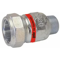 Gebo Armaturen Gebo Temperguss-Klemmverbinder für Siederohr, 20 - 1/2''AG)