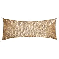 VidaXL Tarnnetz mit Aufbewahrungstasche 412x144 cm Sandfarbe