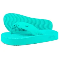 FLIP*FLOP Damen flip*flop comfy*flower Zehentrenner Wasserblau 36