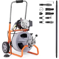 Vevor Rohrreinigungsmaschine 100 Fuß x 3/8 Zoll