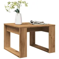 VidaXL Beistelltisch Artisan-Eiche 50x50x35 cm Holzwerkstoff