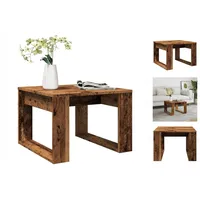 VidaXL Beistelltisch Altholz-Optik 50x50x35 cm Holzwerkstoff