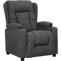 VidaXL Relaxsessel Dunkelgrau Stoff