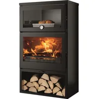 Panadero Kaminofen »Zamora«, schwarzmetallic, Stahl, 7,1 kW