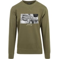 Mister Tee Pray 2.0 Sweatshirt Olive M