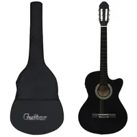 VidaXL Western 12-tlg. Set Schwarz schwarz