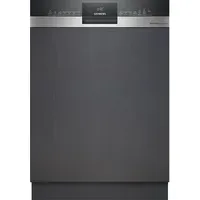 Siemens iQ300 SN53ES02BD Einbau-Geschirrspüler (teilintegrierbar, 598 mm breit, Edelstahl)