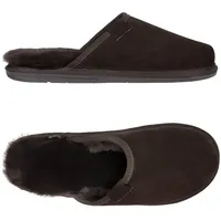 Vanuba Soay Moderne Pantoffeln Echtleder Lammfell Natur Wolle M008