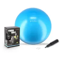 COFI 1453 YB01 Neu 75cm Azurblau Gymnastikball HMS