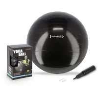 COFI 1453 YB01 Neu 75cm Schwarzer Gymnastikball HMS