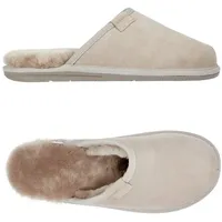 Vanuba - Hausschuhe Soay Moderne Pantoffeln Echtleder Lammfell Natur