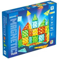 GEOMAG Magnetic Tiles Gems 32