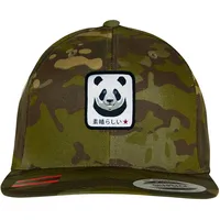 F4NT4STIC Snapback Cap Camouflage Panda in tropic | Gr.: