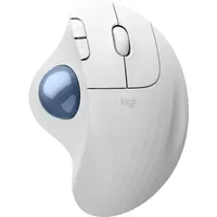 Logitech Ergo M575s Weiß - Kabellose Trackball-Maus inkl. Logi