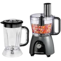Russell Hobbs Küchenmaschine [Mixer/Gemüseschneider/Standmixer/Zerkleinerer/Blender] Food Processor (Kneten, Rühren &