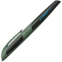 Stabilo Kugelschreiber Flow khaki/schwarz, Schreibfarbe: blau, 1 St.
