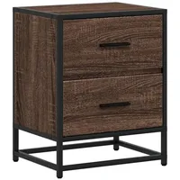 VidaXL Nachttisch Braun Eichen-Optik 40x31x50 cm Holzwerkstoff