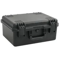 VidaXL Koffer für Flugreise Tragbar Schwarz 49x38x23 cm PP