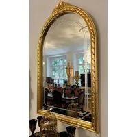 Casa Padrino Barock Spiegel Gold - Handgefertigter Barockstil Wandspiegel