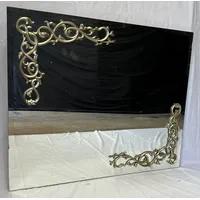 Casa Padrino Barock Spiegel Gold 110 cm - Rechteckiger