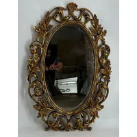 Casa Padrino Barock Spiegel Gold H. 108 cm -