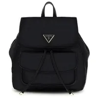 GUESS Rucksack Cresidia Flap Backpack S Black