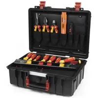 Wiha Lehrlingskoffer für Elektroinstallation 18-tlg. schwarz