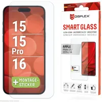 Displex Smart Glass für Apple iPhone 15/16