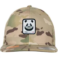 F4NT4STIC Snapback Cap Camouflage Panda in multicam | Gr.: