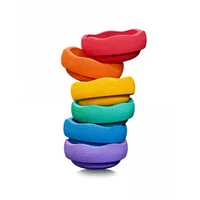 Stapelstein Original Mini rainbow classic 6er
