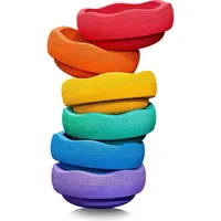 Stapelstein Original mini rainbow classic 6-tlg.