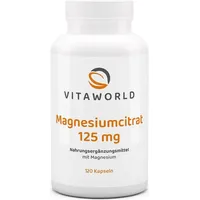 Heine Magnesiumcitrat 125 mg Kapseln 120 St Kapseln