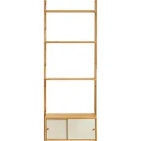 [en.casa] Wandregal Tingvoll 176x65x34 cm